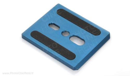 Denz Camera Plate 79x65mm (Blue)