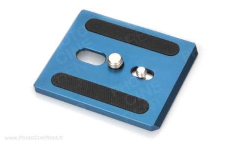 Denz Camera Plate 79x65mm (Blue)