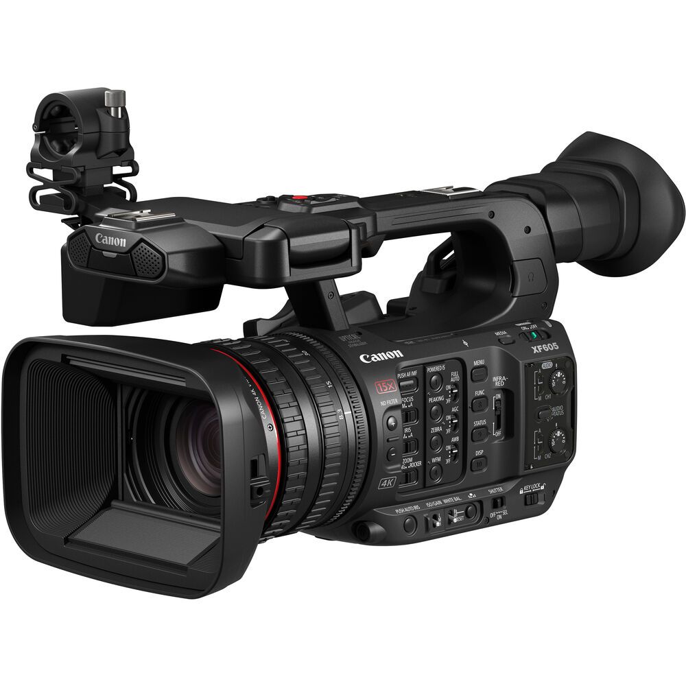CANON - XF605 UHD 4K HDR Pro Camcorder