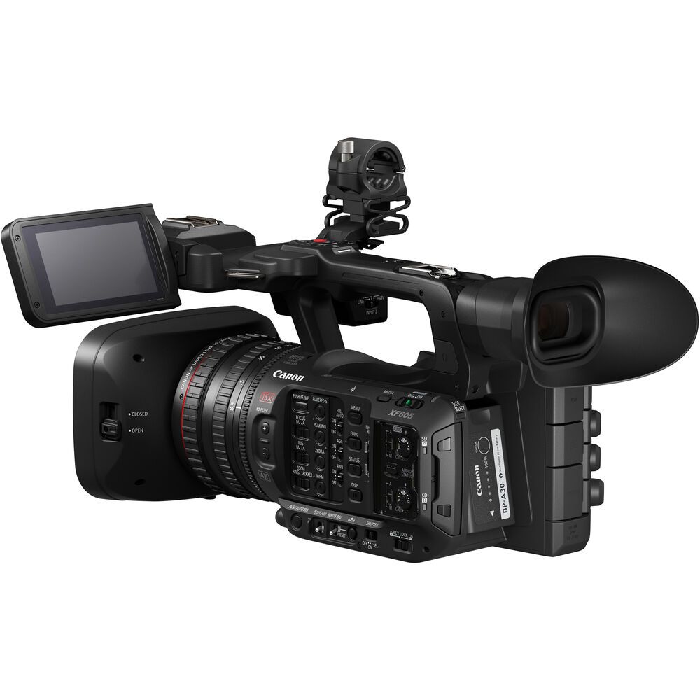CANON - XF605 UHD 4K HDR Pro Camcorder