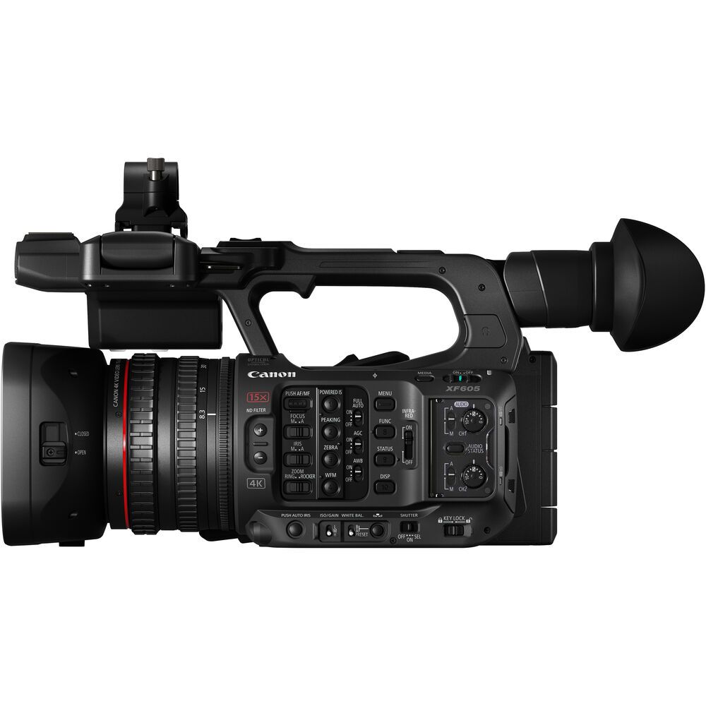 CANON - XF605 UHD 4K HDR Pro Camcorder
