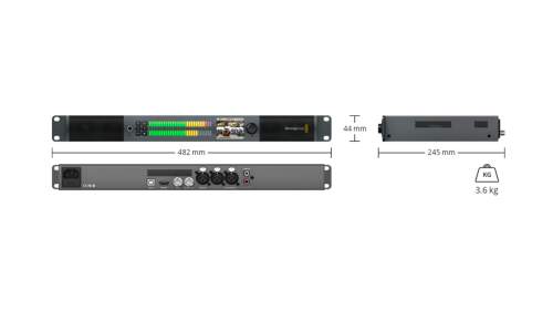BLACKMAGIC DESIGN - Audio Monitor 12G