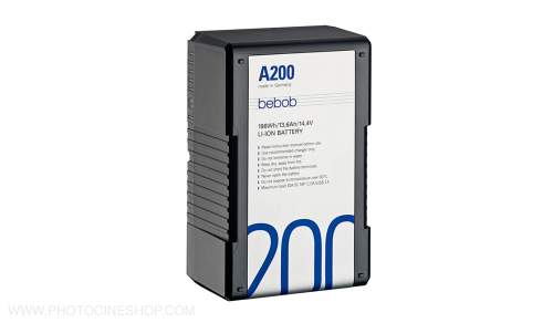BEBOB - A200 - Gold Mount Li-Ion Battery 14.4V / 196Wh