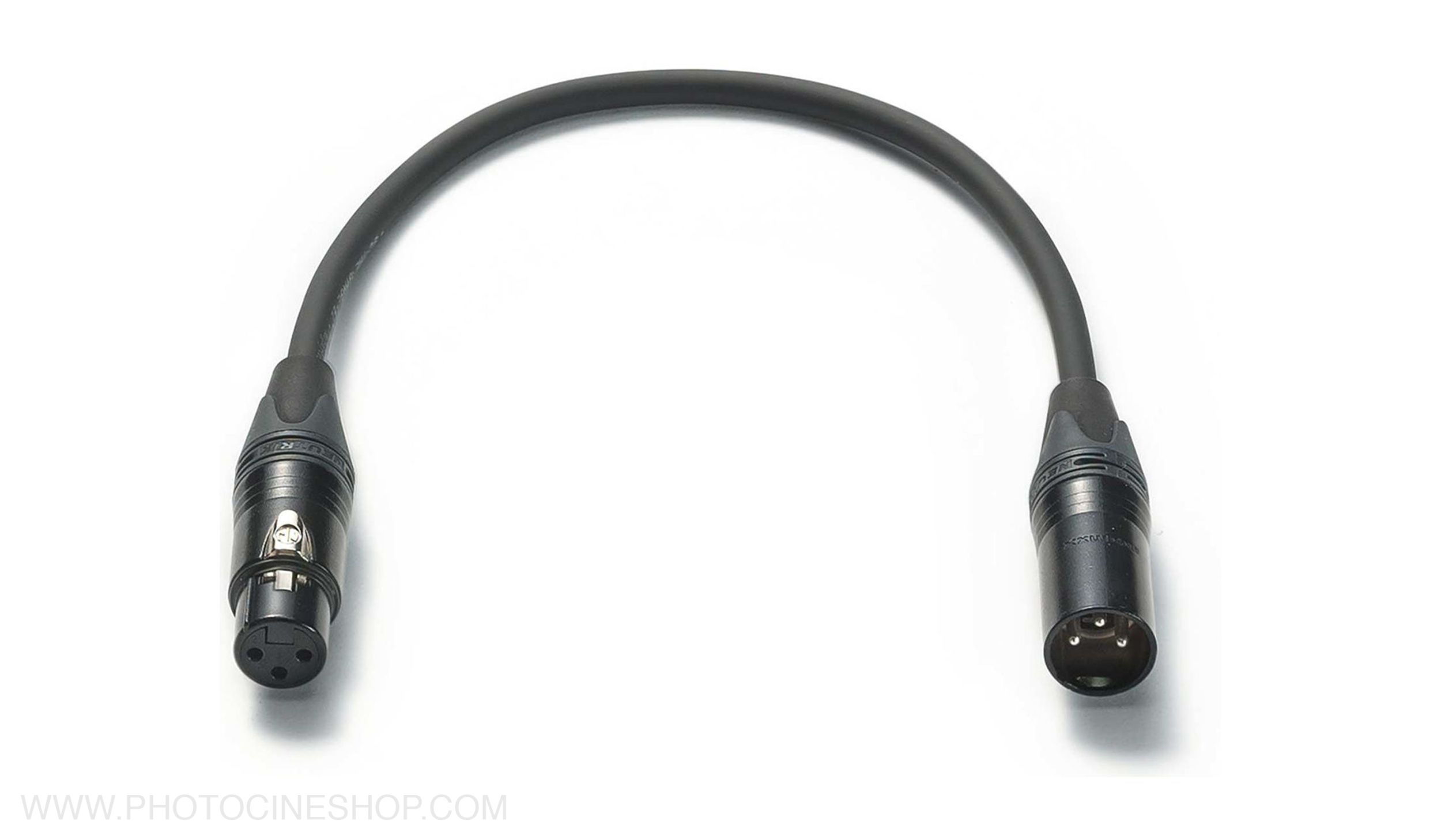 ARRI - K2.0001271 - Audio XLR Cable 3pin Male to 3pin Female Short (0.4m, 1.3 ft)