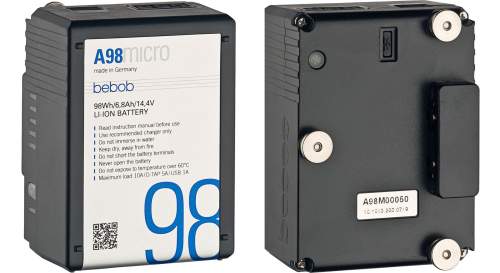 BEBOB - A98Micro 14.4V 98Wh Gold Mount Li-Ion Battery