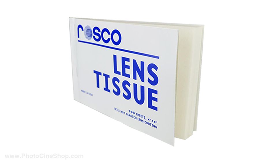 ROSCO - Lens Tissue Pad of 100 (4" x 6")