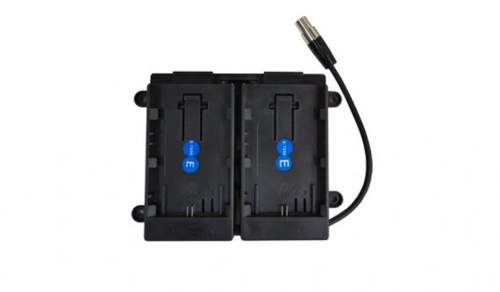 TVLOGIC - BB-056E - Support batterie double Canon EOS LP-E6 pour VFM 056W