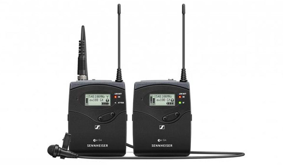 SENNHEISER - Portable Wireless Tie Kit, ME 2-II Microphone (Omni), Frequency Range: A (626 - 668 MHz)