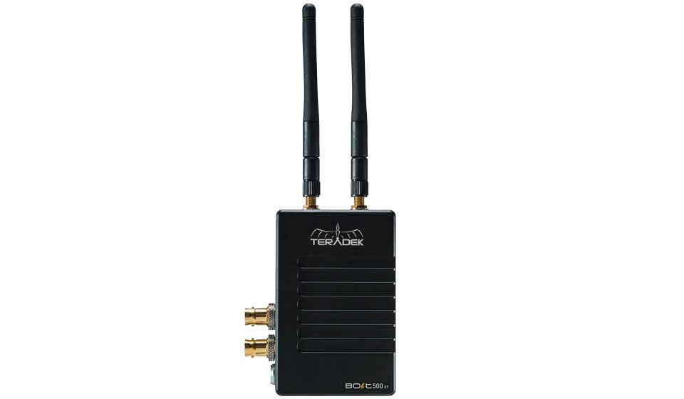 TERADEK - Bolt XT 500 Wireless SDI/HDMI Transmitter/2x Receiver Deluxe Kit AB Mount