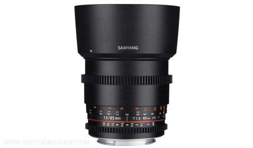 SAMYANG - 85mm T1.5 VDSLR II Micro 4/3
