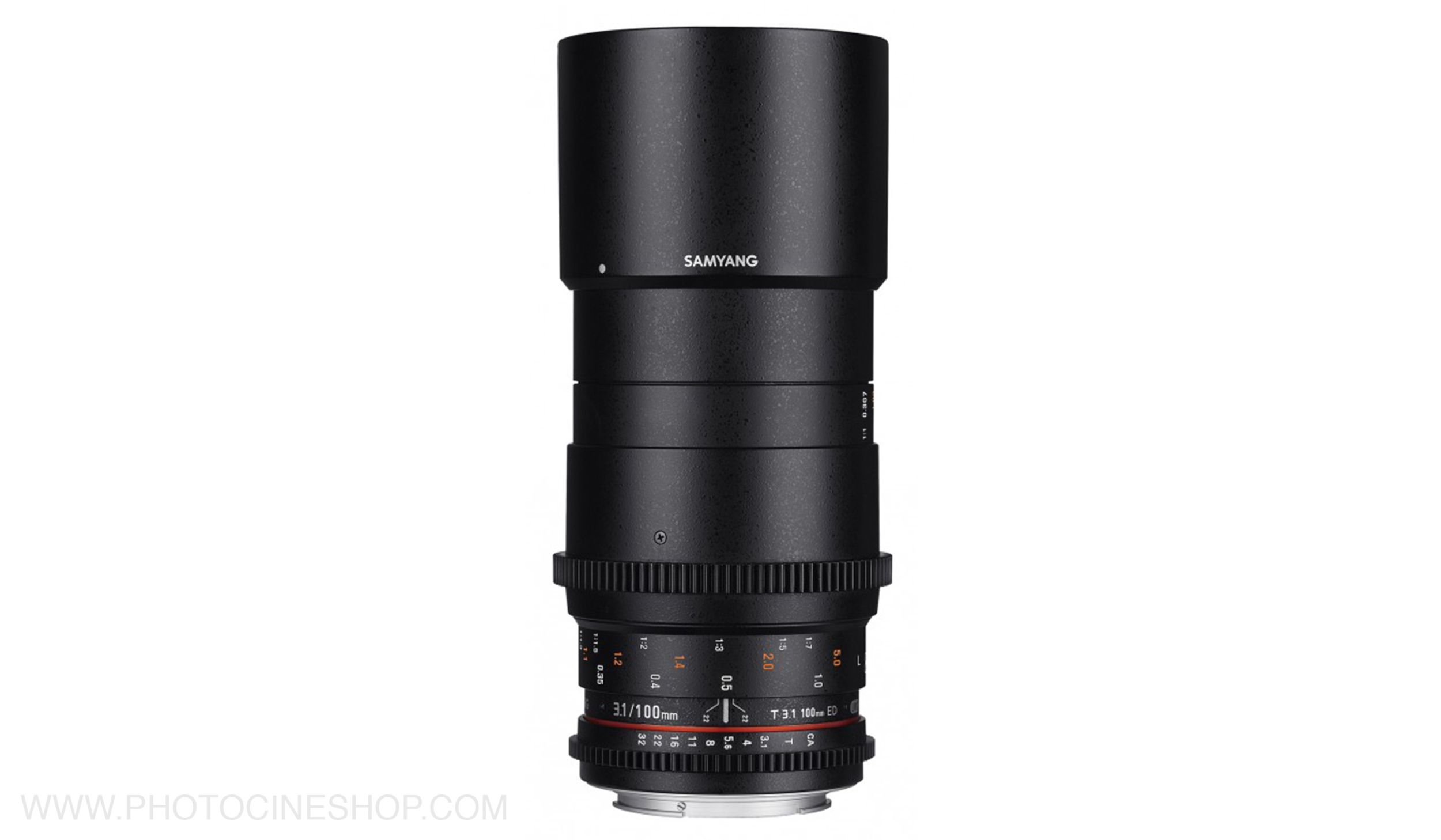 SAMYANG - 100mm Macro T3.1 VDSLR Micro 4/3