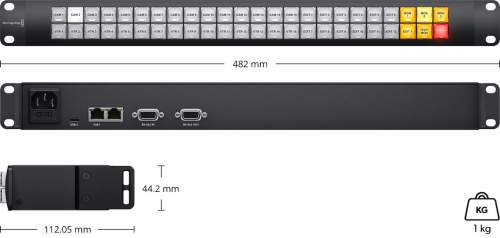 BLACKMAGIC DESIGN - VHUB/WSC/PRO - Videohub Smart Control Pro