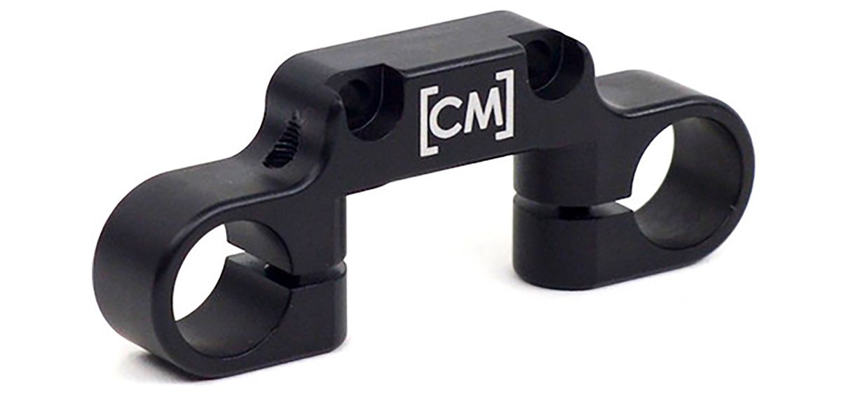 CINEMILLED - Ronin/Movi Rod support for gimbal dovetails (LWS studio spacing)
