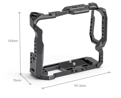 SMALLRIG - Cage pour BMPCC 4K/6K avec le grip batterie attaché