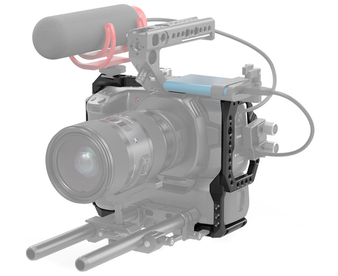 SMALLRIG - Cage pour BMPCC 4K/6K avec le grip batterie attaché