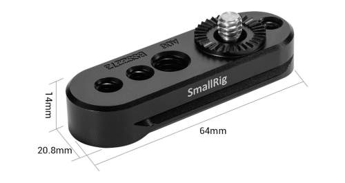 SMALLRIG - Side mounting plate with rosette for Zhiyun Weebill LAB gimbal