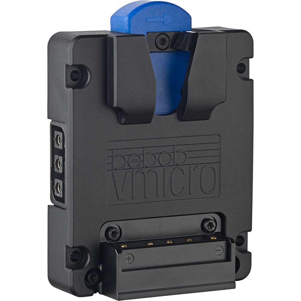 BEBOB - V-Micro Battery Plate with 2 Twist D-Tap Output