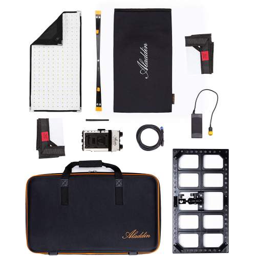 ALADDIN - Bi-Fabric2 Kit avec sac de transport et plaque de batterie (V-Mount)