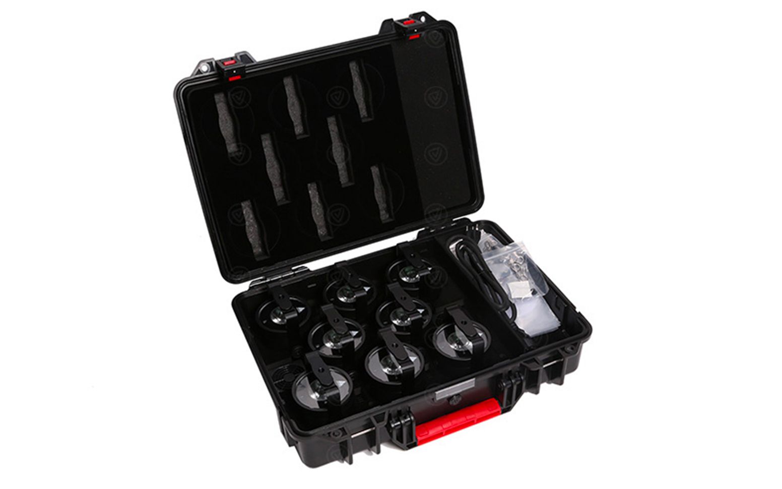 ASTERA - Kit complet de 8 modules AX3 + valise de charge + accessoires