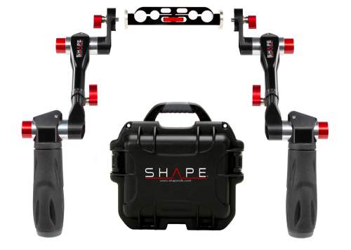 SHAPE - Telescopic handle Arri rosette with rod bloc and case