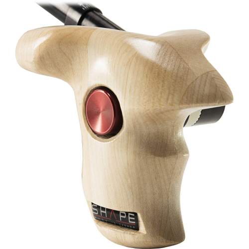 SHAPE - Double telescopic wooden handle grip ARRI Rosette