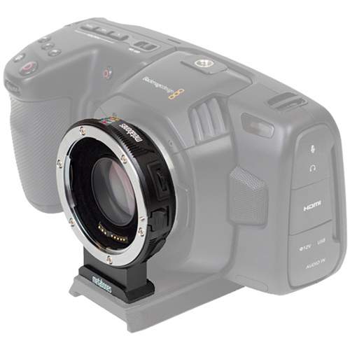 METABONES - Adaptateur Objectifs Canon EF vers BMPCC4K T Speed Booster XL 0.64x