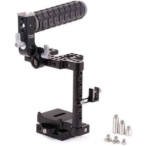 WOODEN CAMERA - Unified DSLR Cage (Small) with Rubber Grip