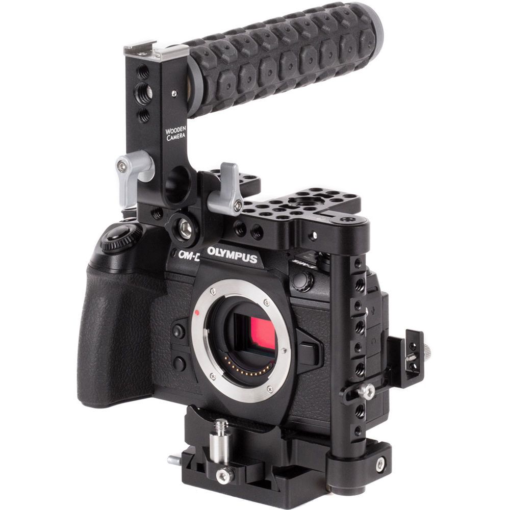 WOODEN CAMERA - Unified DSLR Cage (Small) with Rubber Grip