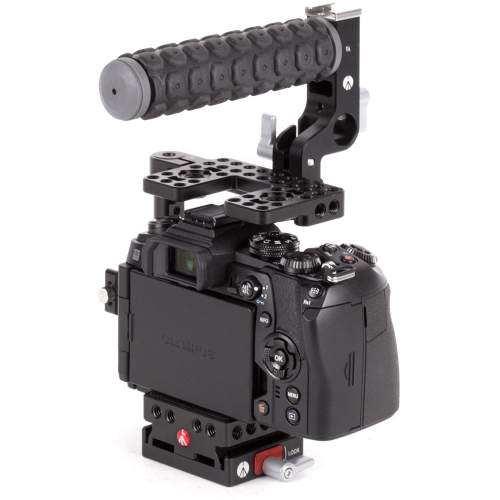 WOODEN CAMERA - Unified DSLR Cage (Small) with Rubber Grip