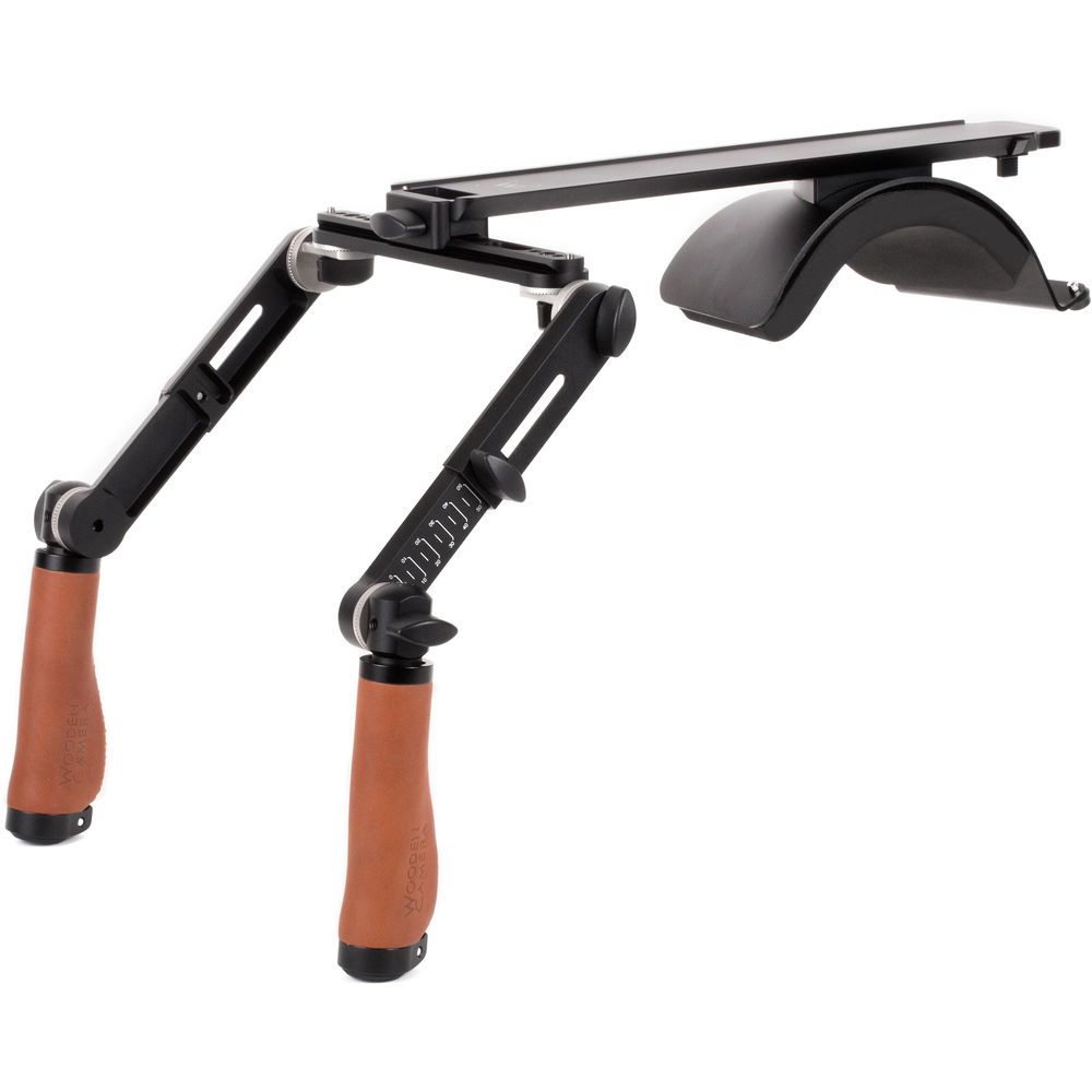 WOODEN CAMERA - Shoulder Rig v3 Brown Leather (Pro)