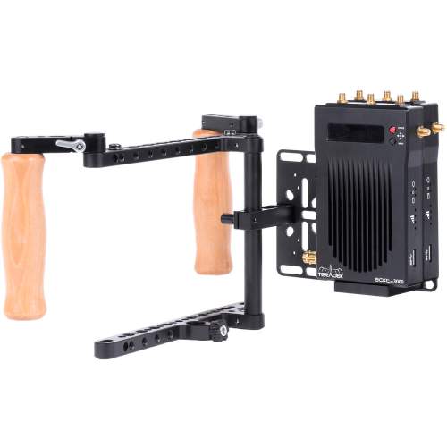WOODEN CAMERA - Director's Monitor Cage v2 (Dual Teradek Wireless Receiver Kit)