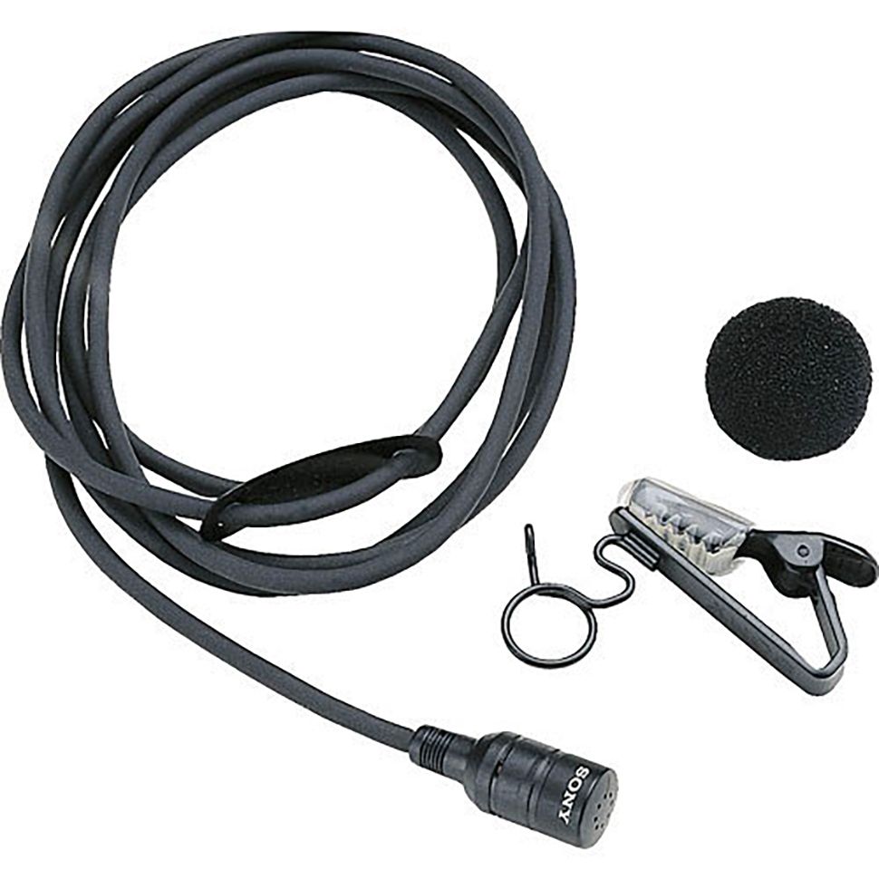SONY - Electret Condensor lavalier microphone for UWP serie