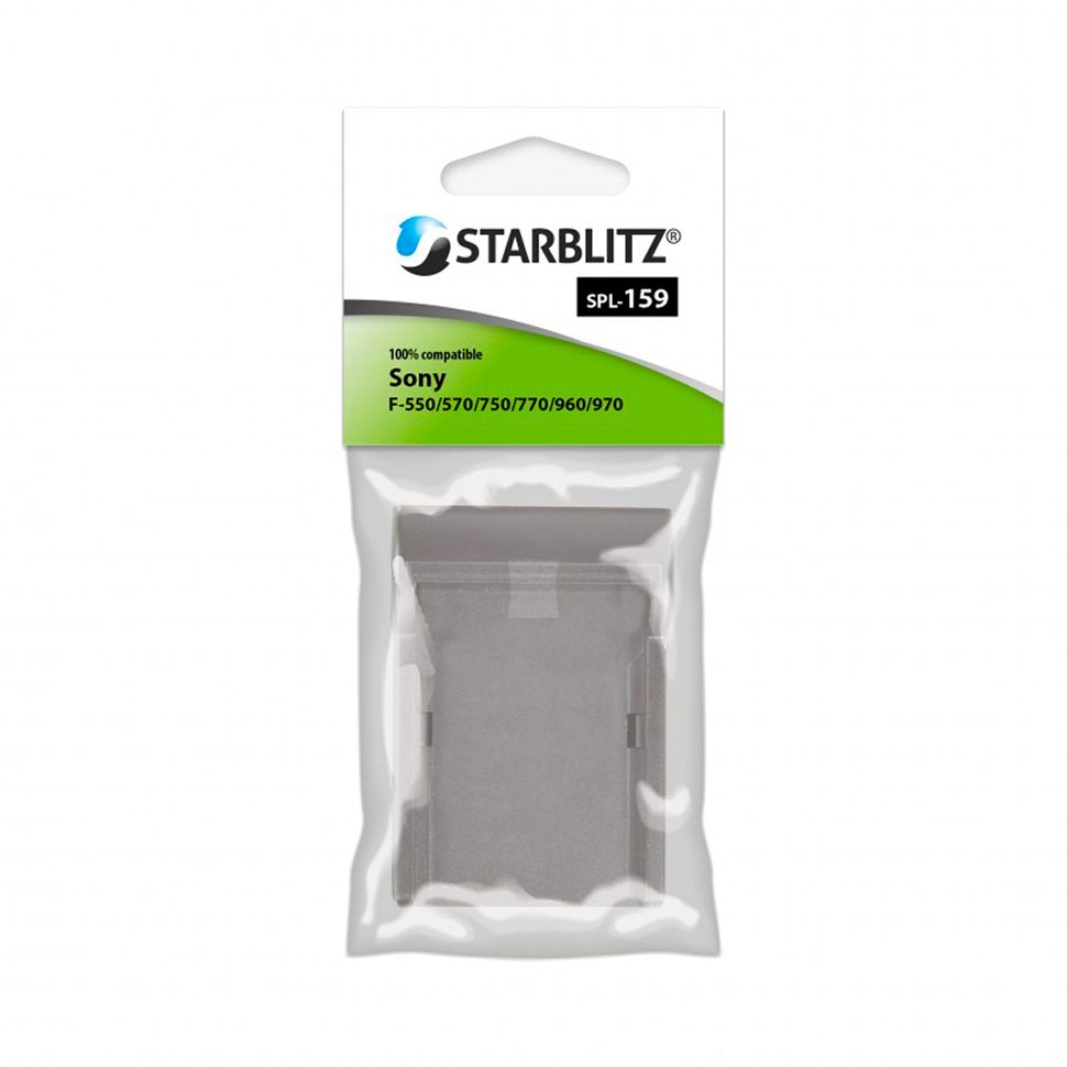 STARBLITZ - Plaque pour chargeurs DUALPRO - Sony NP-F530/F550/F570 & NP-F930/F950/F970