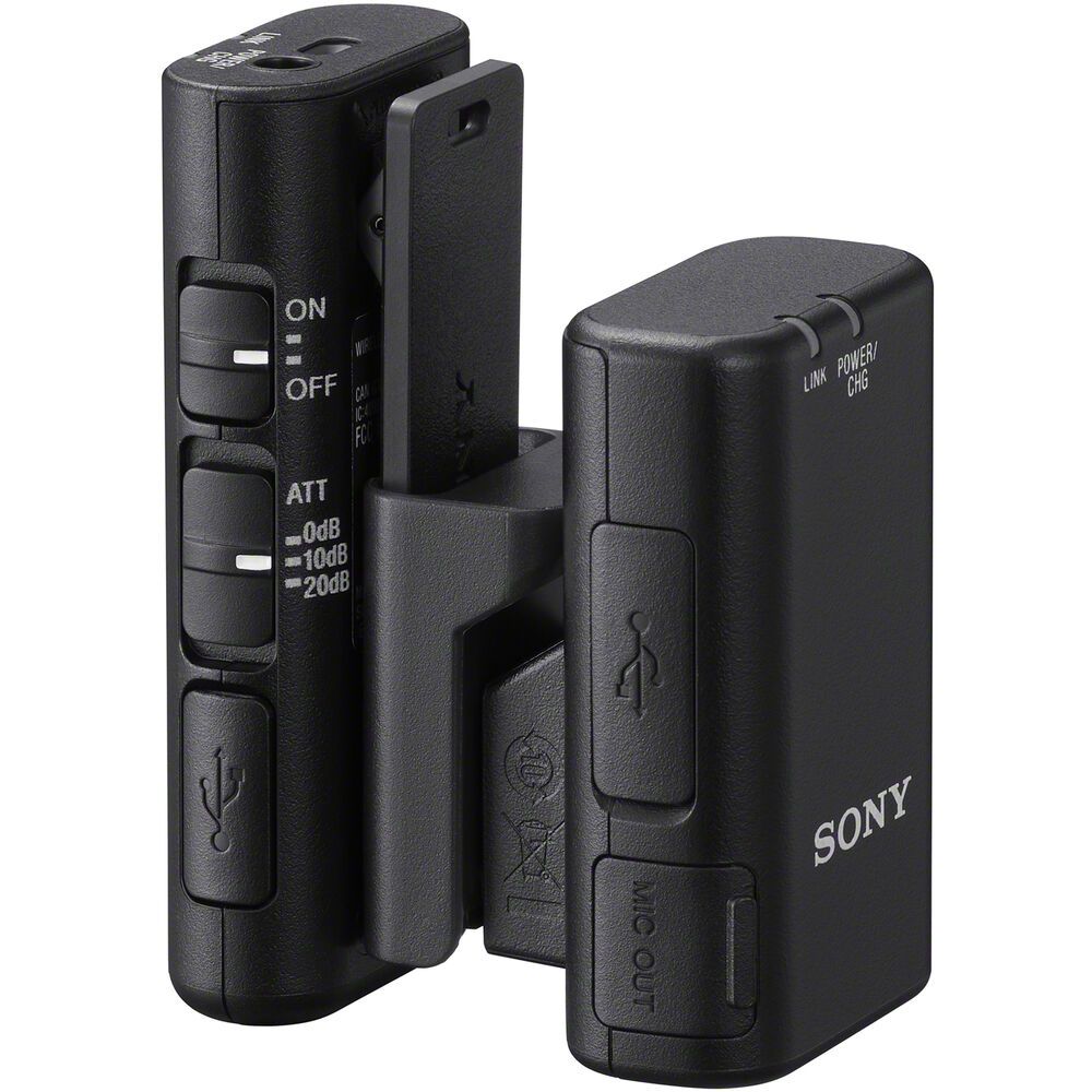 SONY - Microphone sans fil avec connexion Bluetooth