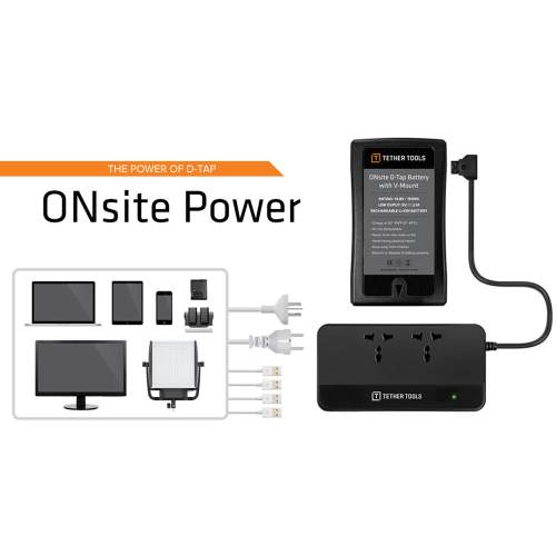 TETHERTOOLS - ONsite D-Tap to AC Power Supply (220V)