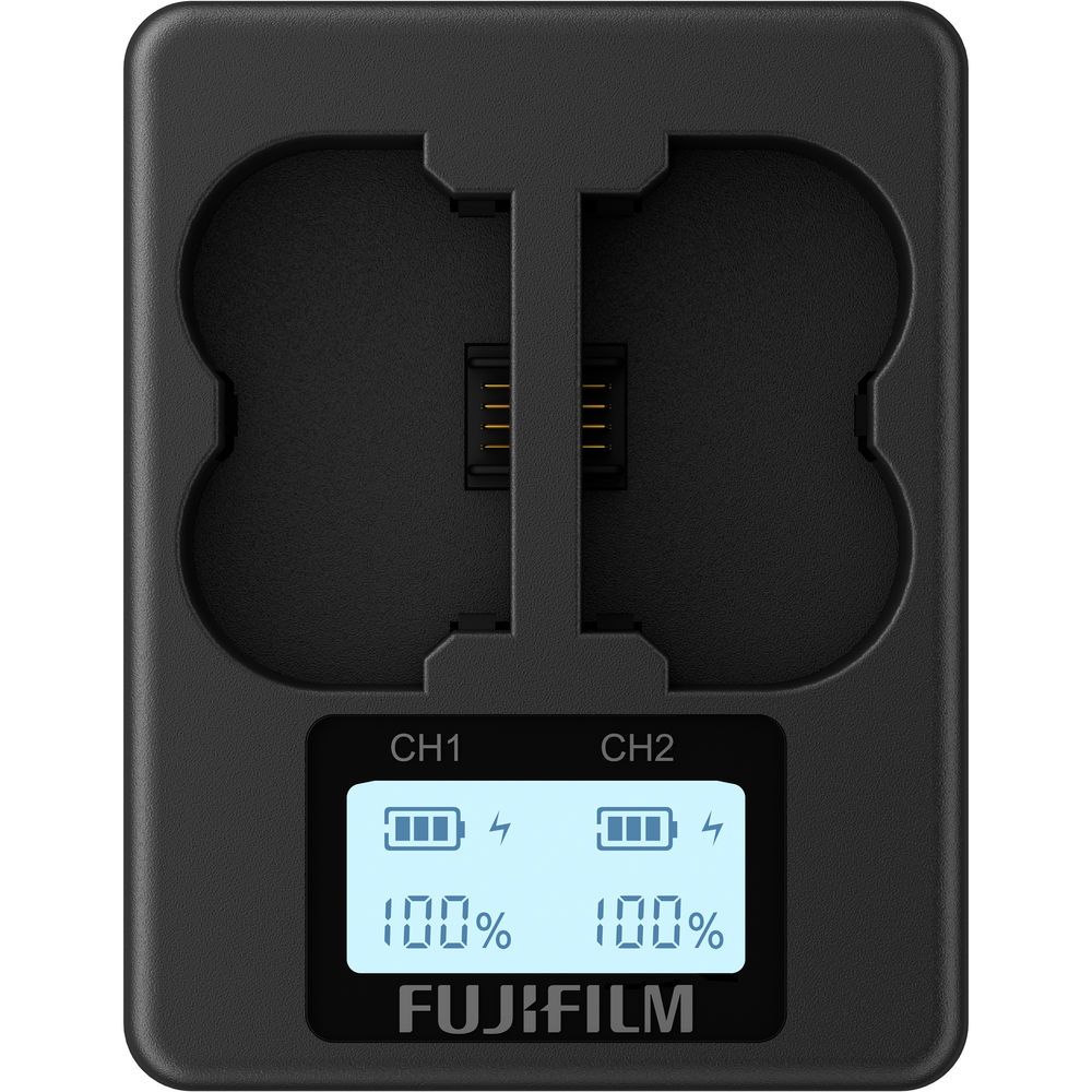 FUJIFILM - Chargeur double pour batterie NP-W235