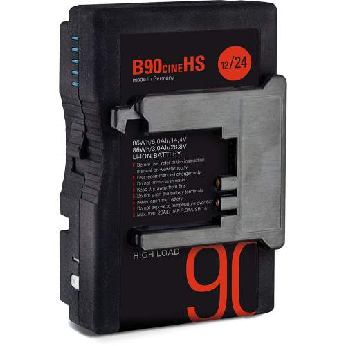 BEBOB - B90CINEHS Batterie Hot Swap Li-ion B-Mount