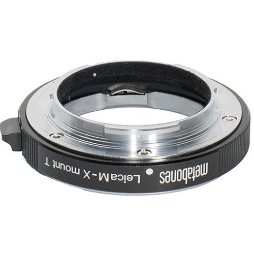 METABONES - Adaptateur T Leica M vers monture FUJIFILM X (Noir)