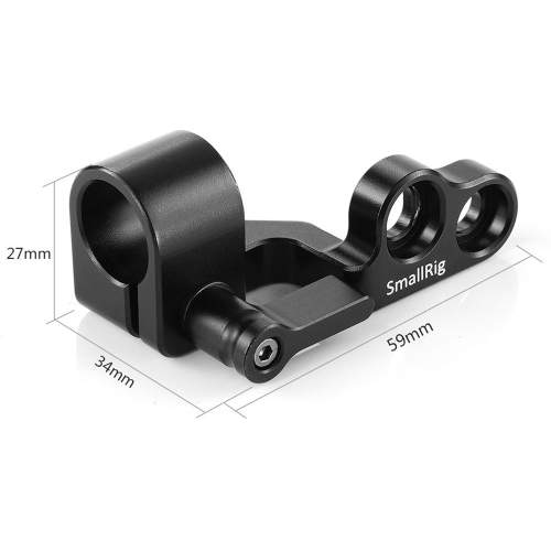 SMALLRIG - Single 15mm Side Mount Rod Clamp for BMPCC 6K and 4K Cages