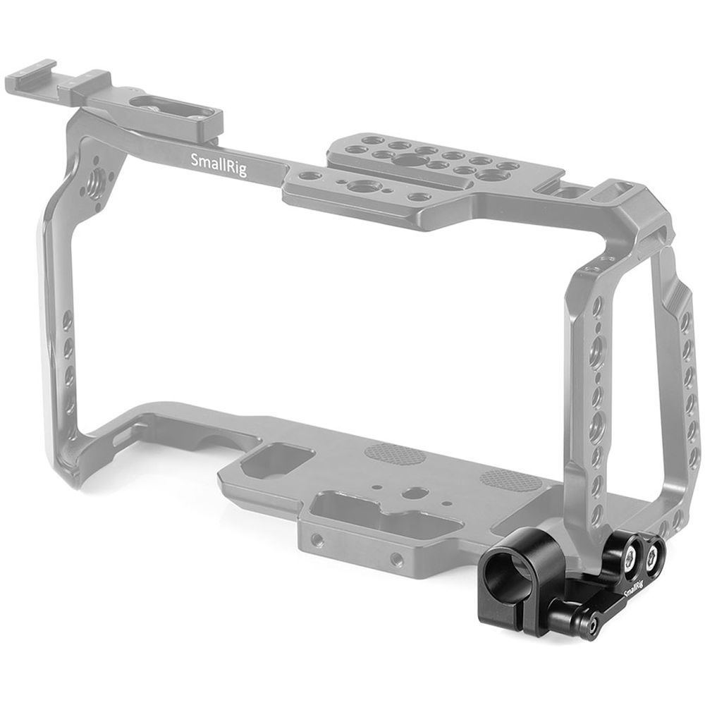 SMALLRIG - Single 15mm Side Mount Rod Clamp for BMPCC 6K and 4K Cages