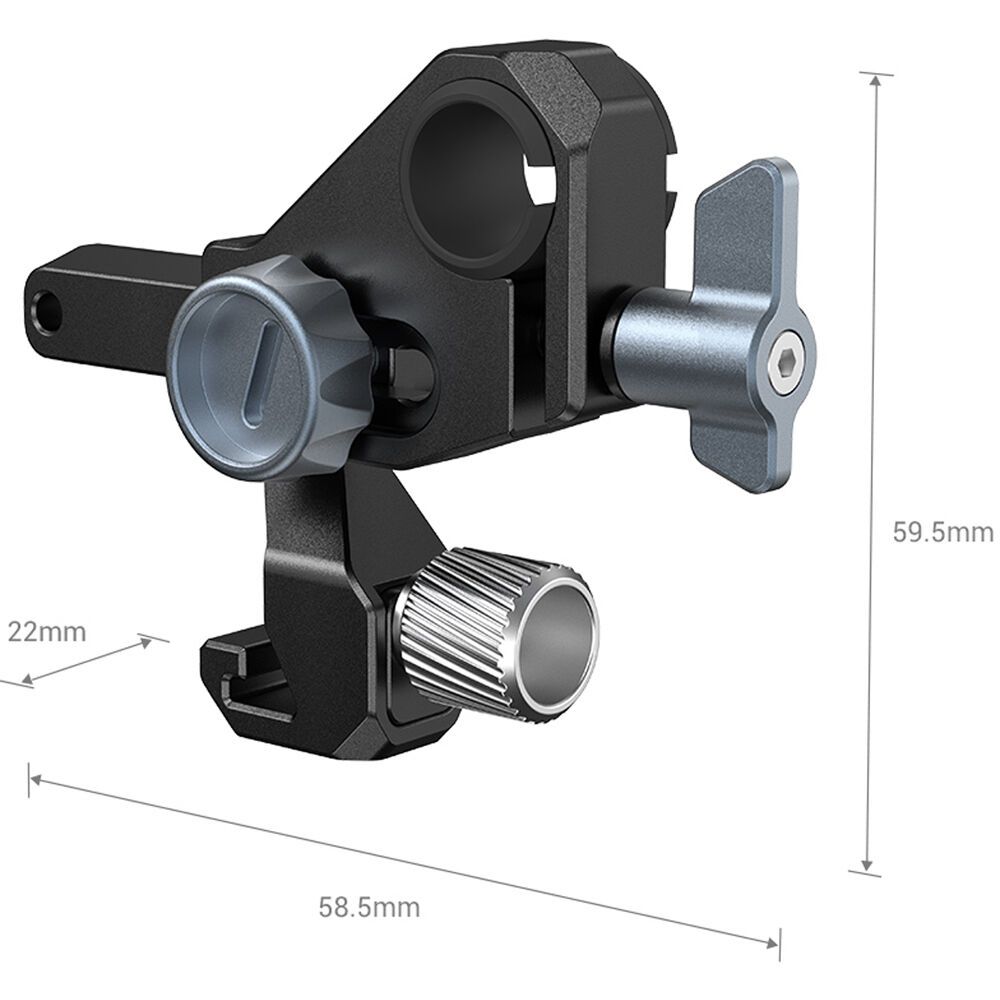 SMALLRIG - Focus Motor Rod Mount for DJI RS 2 Gimbal