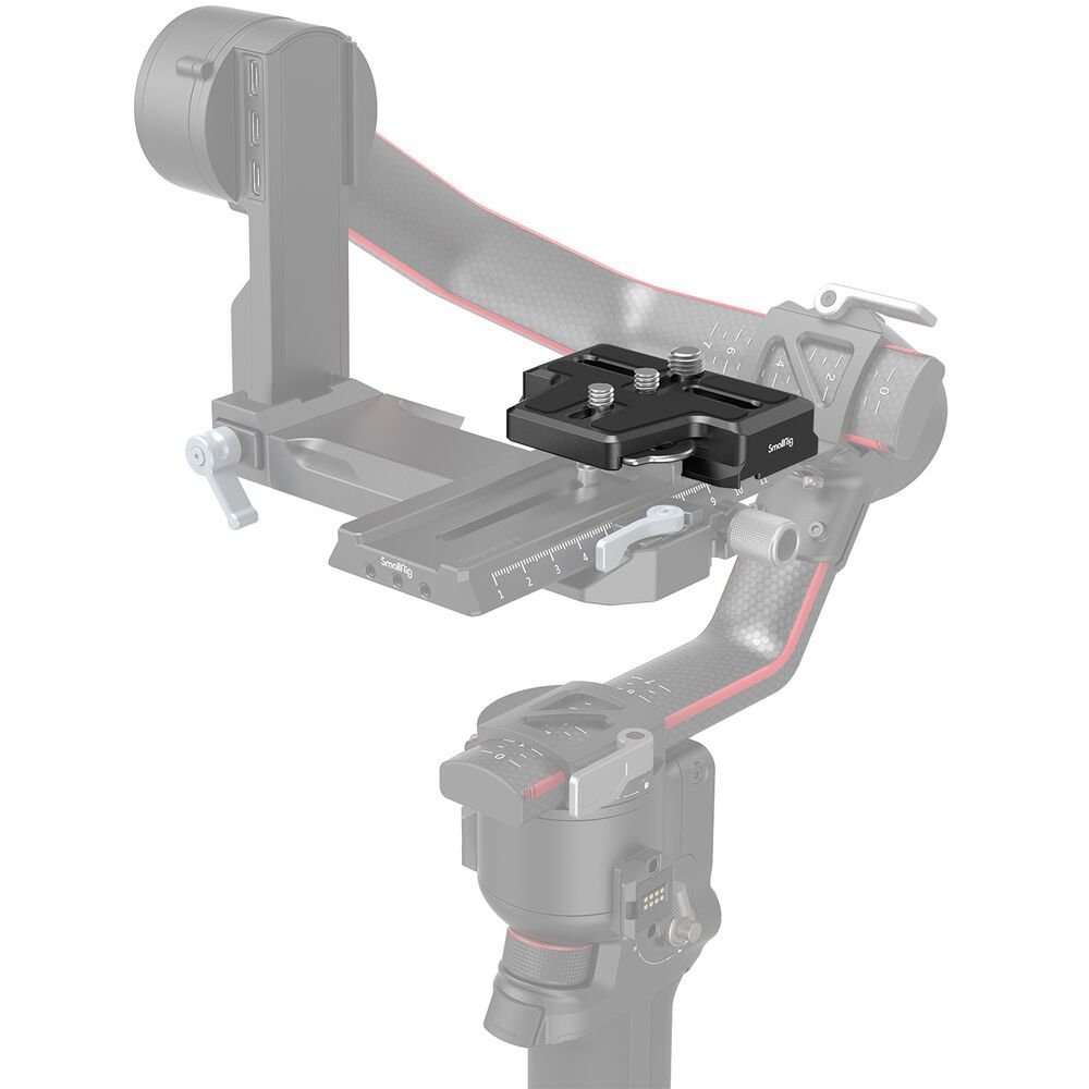SMALLRIG - Extended Arca-Type Quick Release Plate for DJI RS 2 and RSC 2 Gimbal