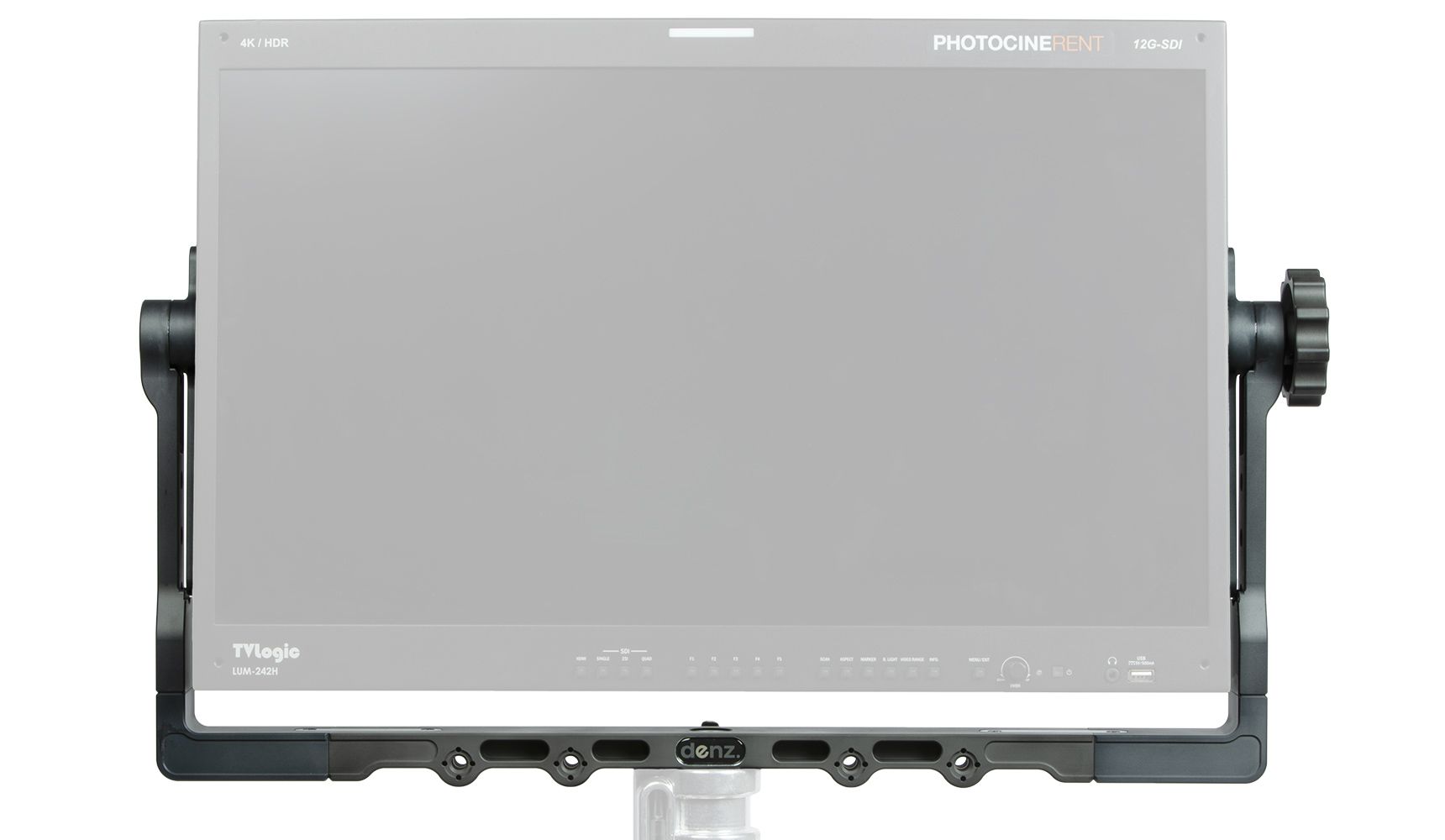 DENZ - Yoke Mount for TV Logic LUM-242H Monitor 