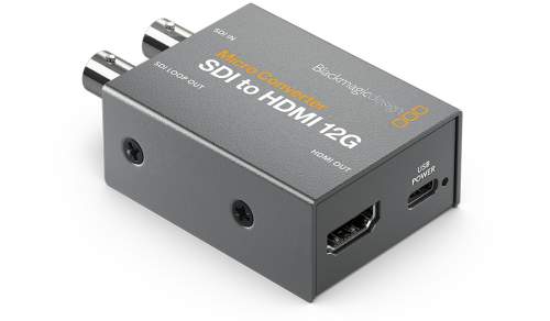 BLACKMAGIC DESIGN - Micro Convertisseur SDI vers HDMI 12G