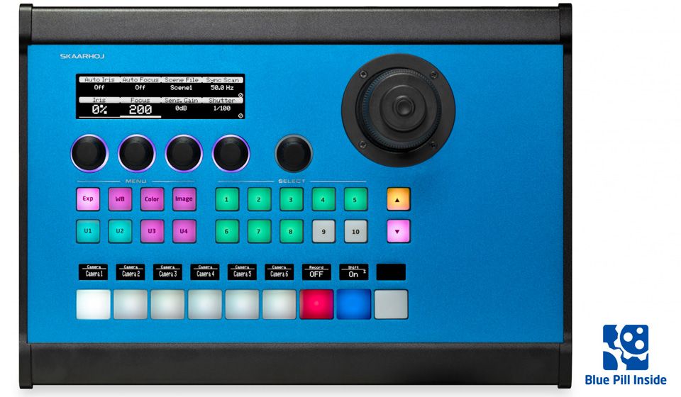 SKAARHOJ - PTZ Pro w/Hall Effect Joystick and Blue Pill Inside