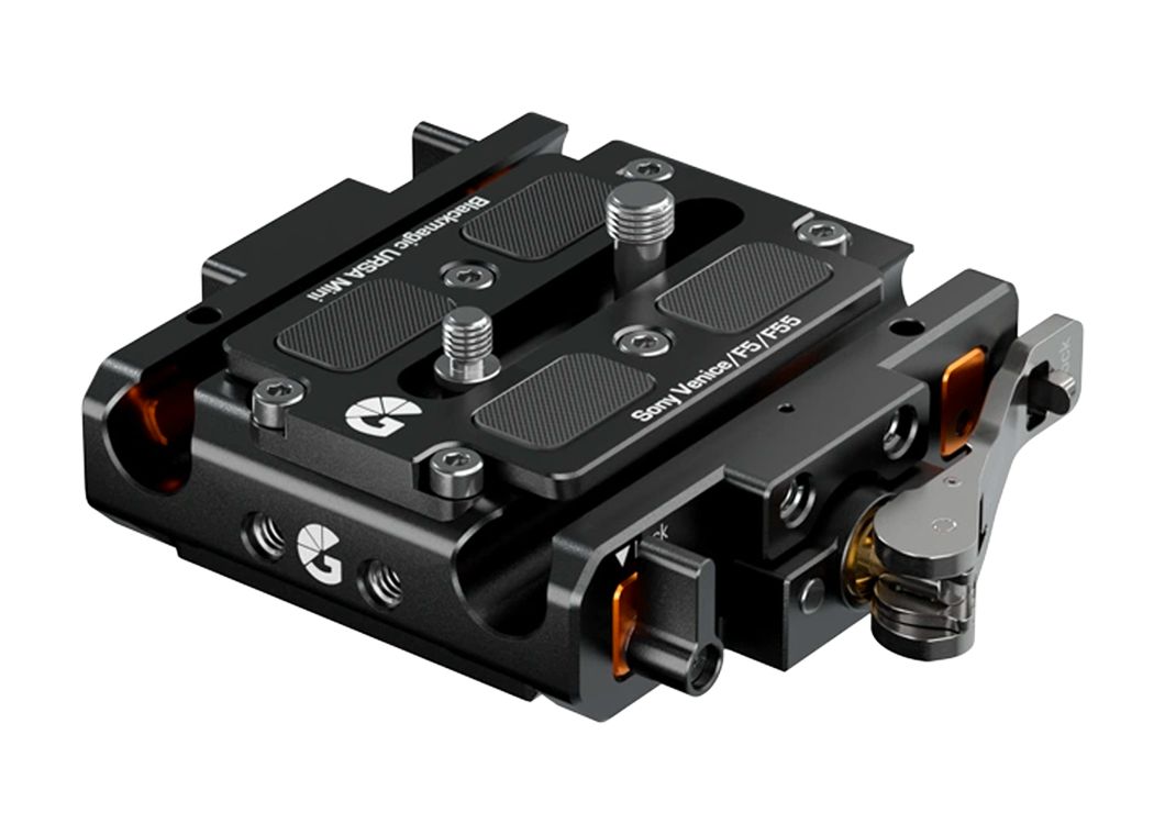 BRIGHT TANGERINE - Plaque de base LeftField 15mm LWS pour Sony VENICE (Standard)