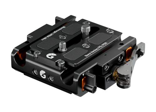 BRIGHT TANGERINE - Plaque de base LeftField 15mm LWS pour Sony VENICE (Standard)