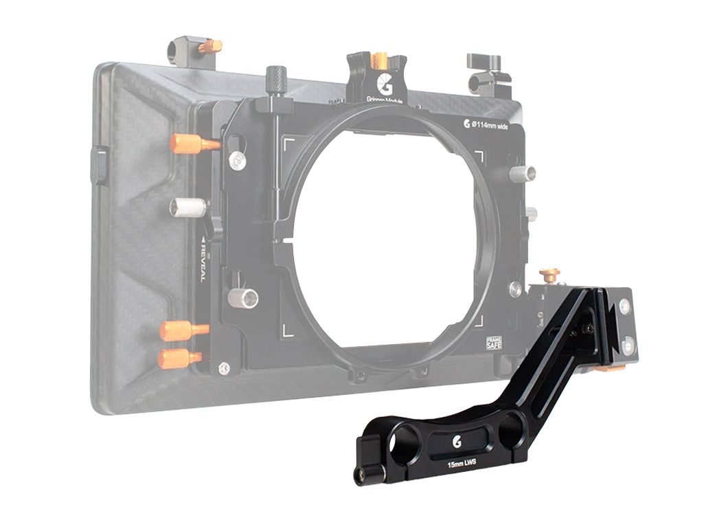 BRIGHT TANGERINE - 15mm LWS Swing Away Arm (Misfit Kick)