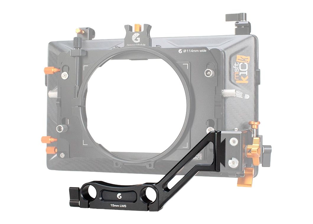 BRIGHT TANGERINE - 15mm LWS Swing Away Arm (Misfit Kick)