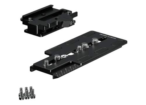 BRIGHT TANGERINE - B4002.0054 - Manfrotto Riser Kit for 15mm Baseplate (RED V-RAPTOR)